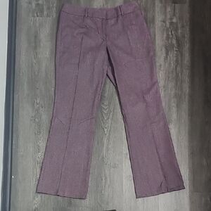 New York & Company Purple Boot Cut Pants